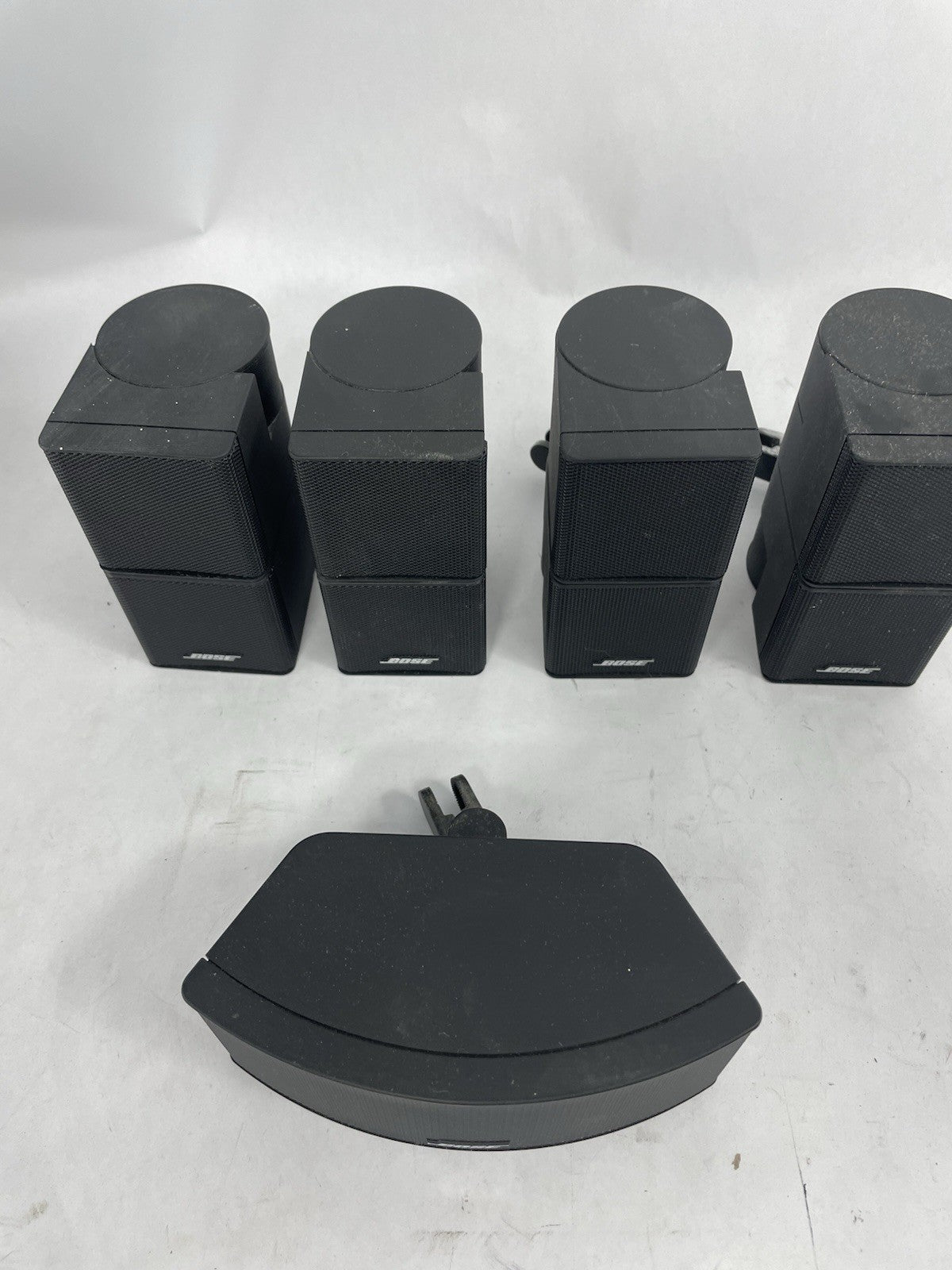 Bose Lifestyle Jewel Mini Double Cube Speakers, Acoustimass : SET of 5 BLACK