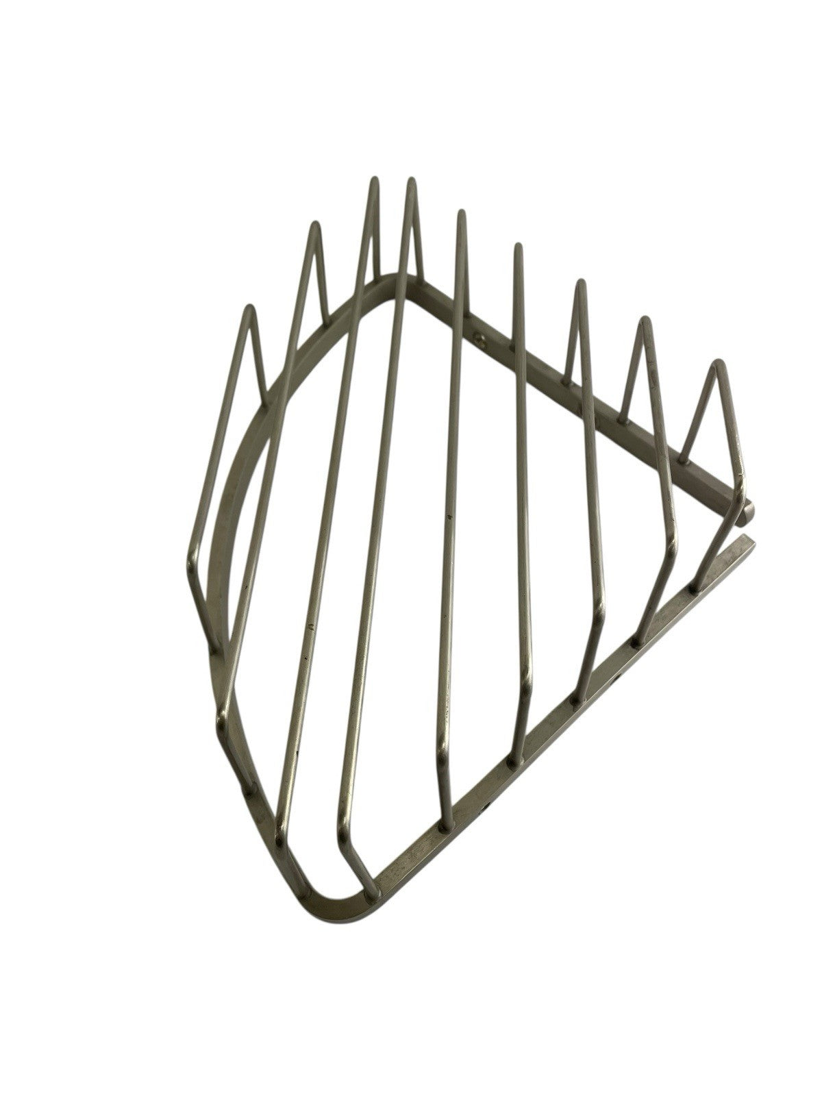 AquaBrass Medium Corner Shower Basket Shelf Brushed Nickel