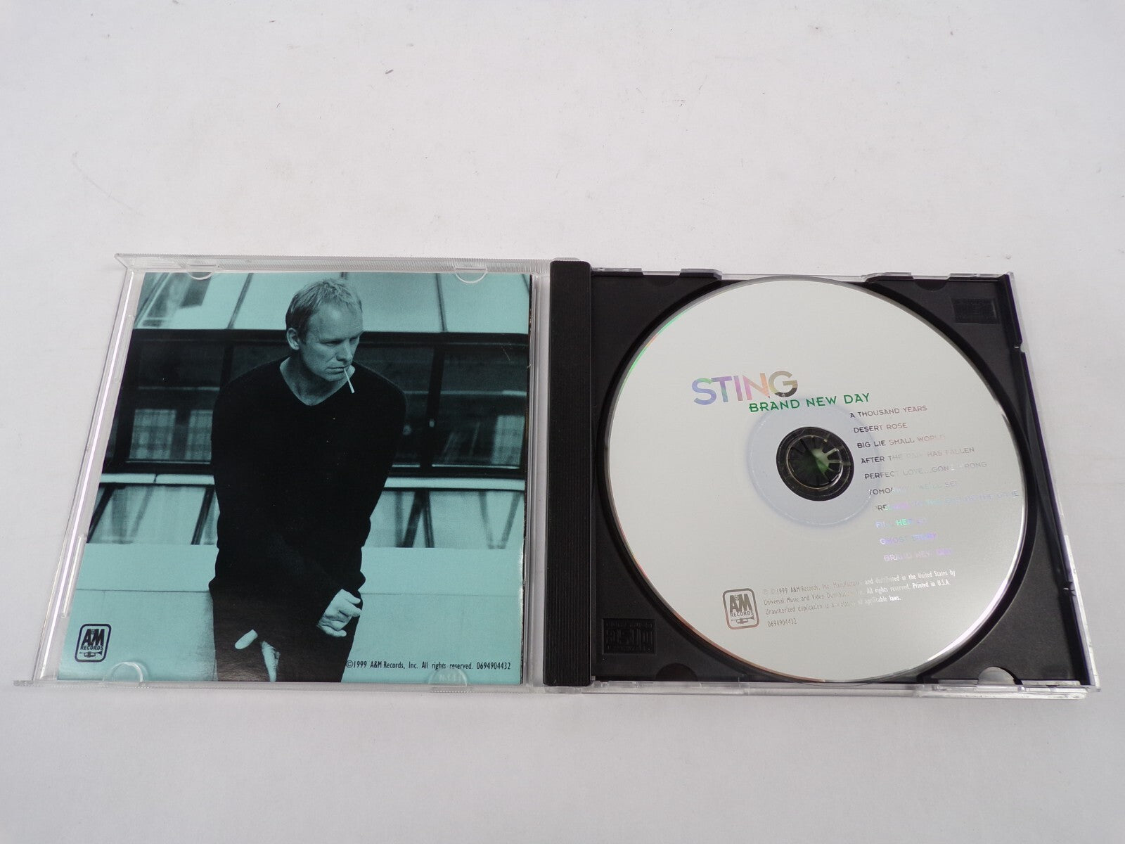 Sting Brand New Day A Thousand Years Desert Rose Big Lie Small World After CD#25