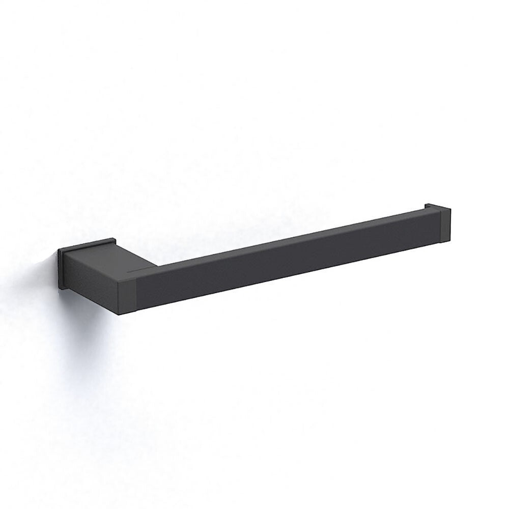 Sonia S-Cube Open Towel Ring 200 8" Black 173013