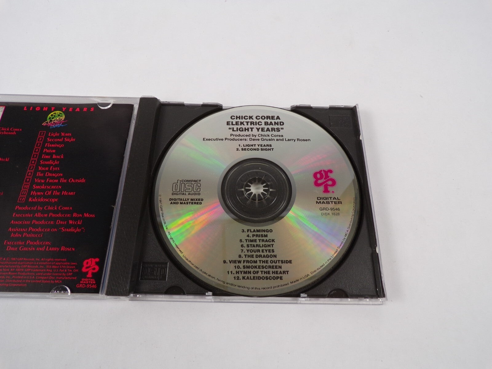 Chick Corea Elektric Band Light Years Digital MasterSecond Sight Flamingo CD#27