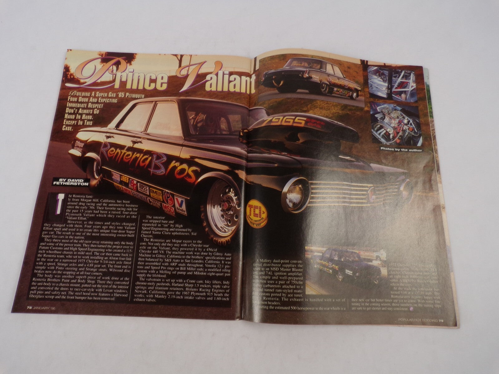 January 1996 Hot Rodding Magazine Built To The Hilt! Smokin' 305- Horse '96 Cob