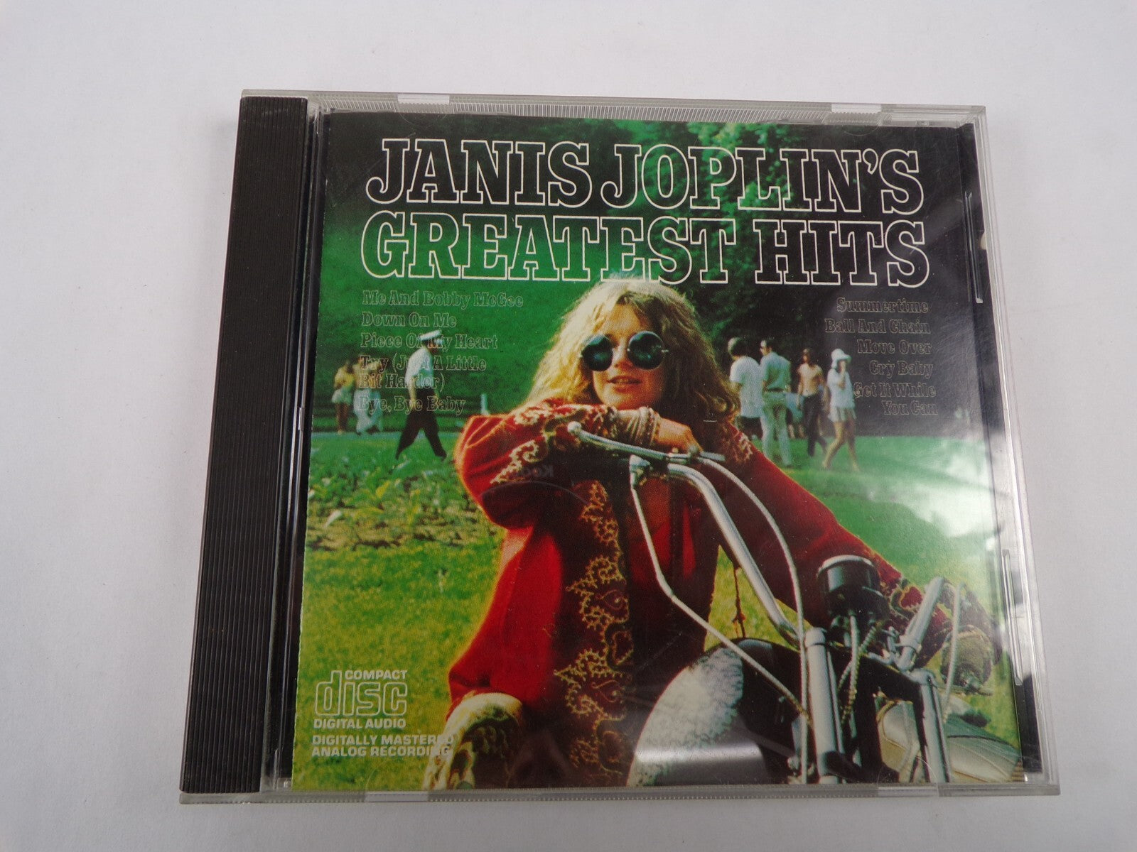 Janis Joplin's Greatest Hits Piece Of My Heart Summertime Cry Baby CD#58