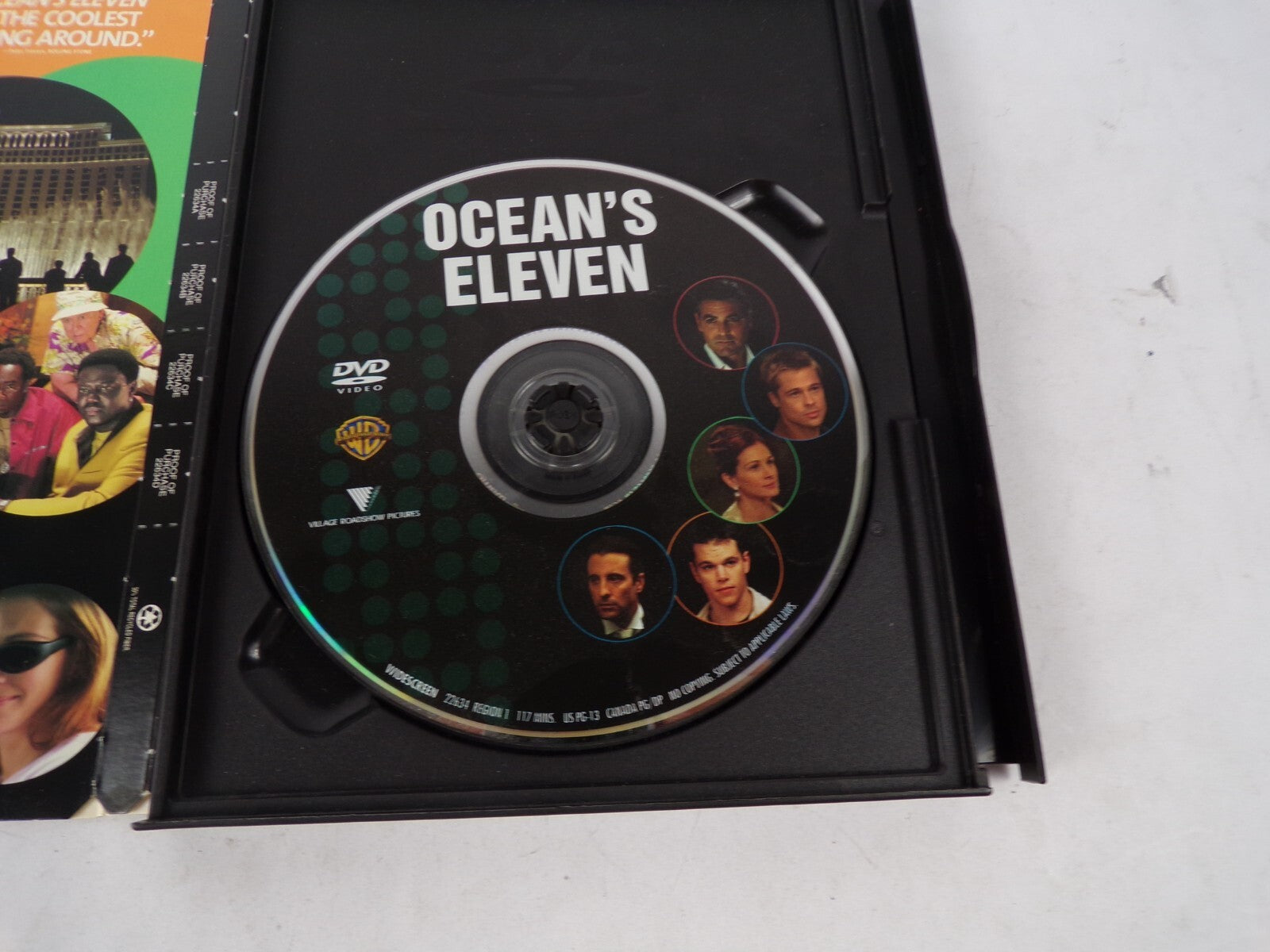 Ocean's Eleven George Clooney Starring In Alphabetical Order WidescreeDVD Movies