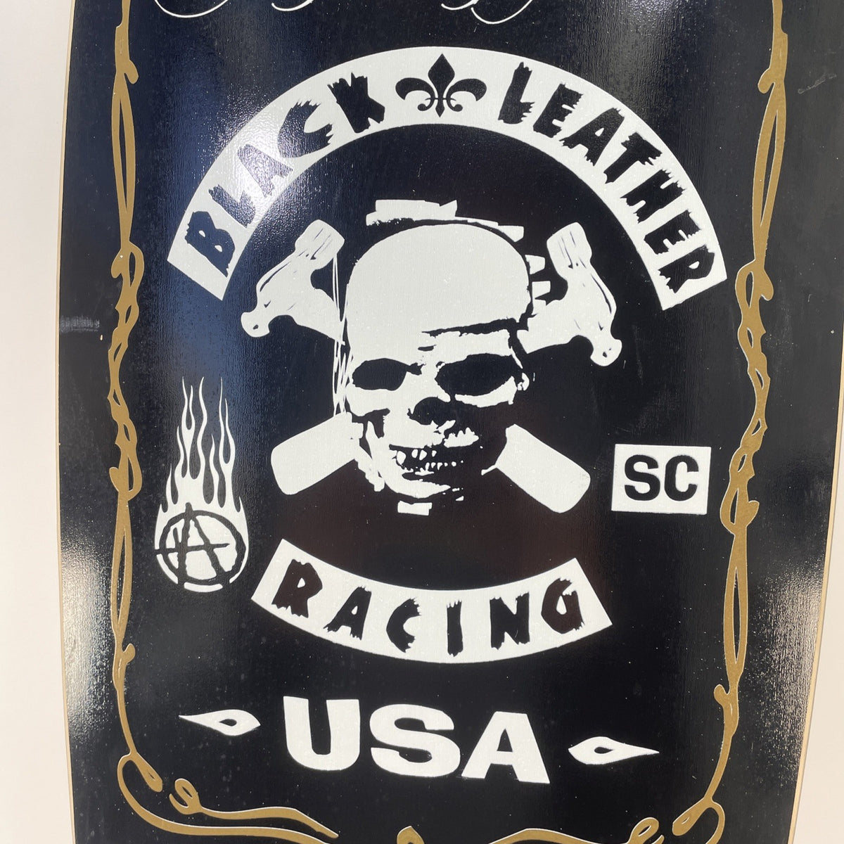 Black Leather Racing Limited Edition Dave Hackett #5/100 Signed By Dave Hackett