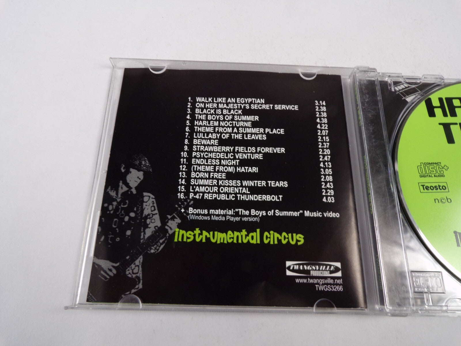 Happy Times Instrumental Circus Walk Like An Egyptian Black Is Black CD#10