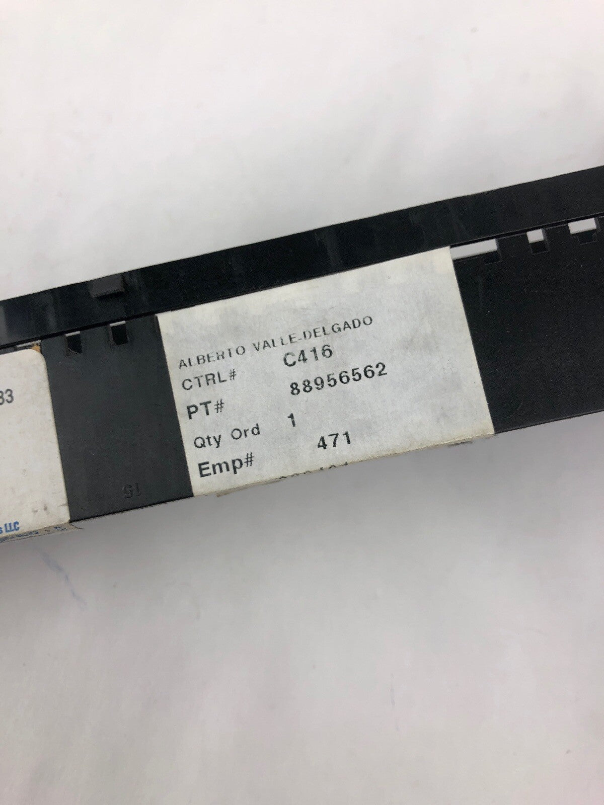 Genuine GM OEM 88956562 engine wiring harness junction fuse block electrical center direct replacement for compatible Chevrolet and Pontiac vehicles.