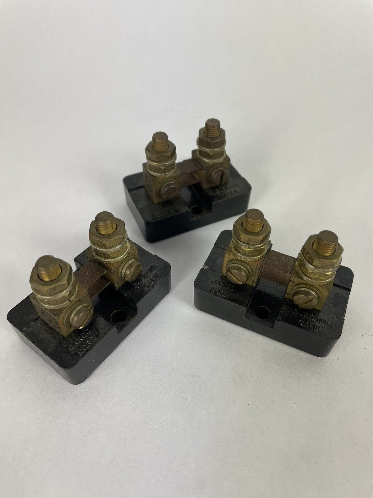 Lot of 3: Janco Corp. 50 MV. 100AMP Shunt