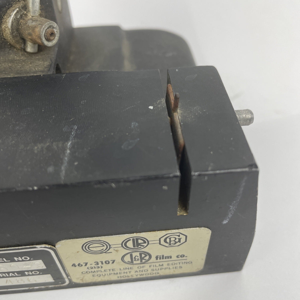 VINTAGE QTS EDIQUIP HOLLYWOOD CUT FILM SPLICER as is for parts or repair LOOK
