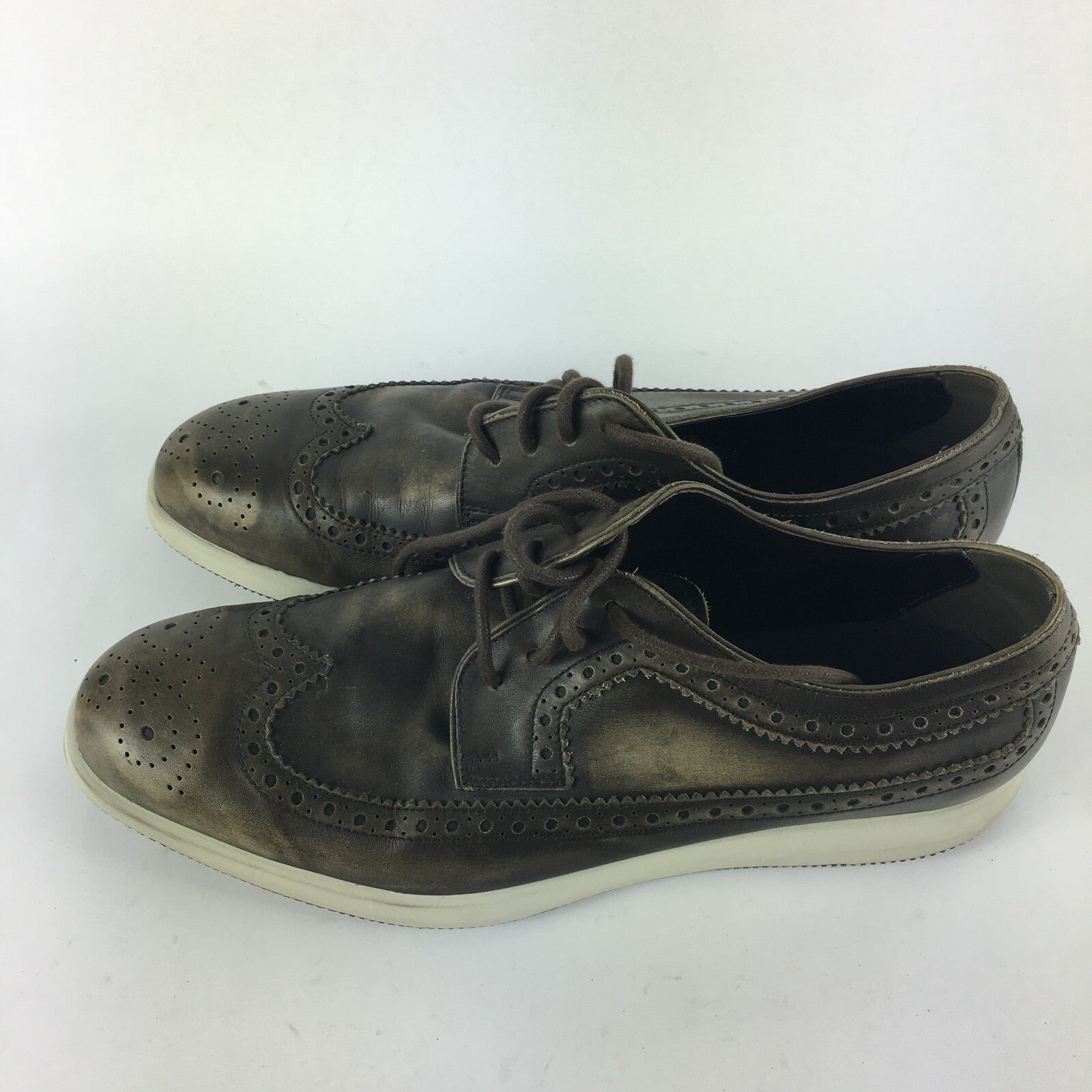Genuine Hogan Stylish Sneakers Style Black Shoes for Men Size 10