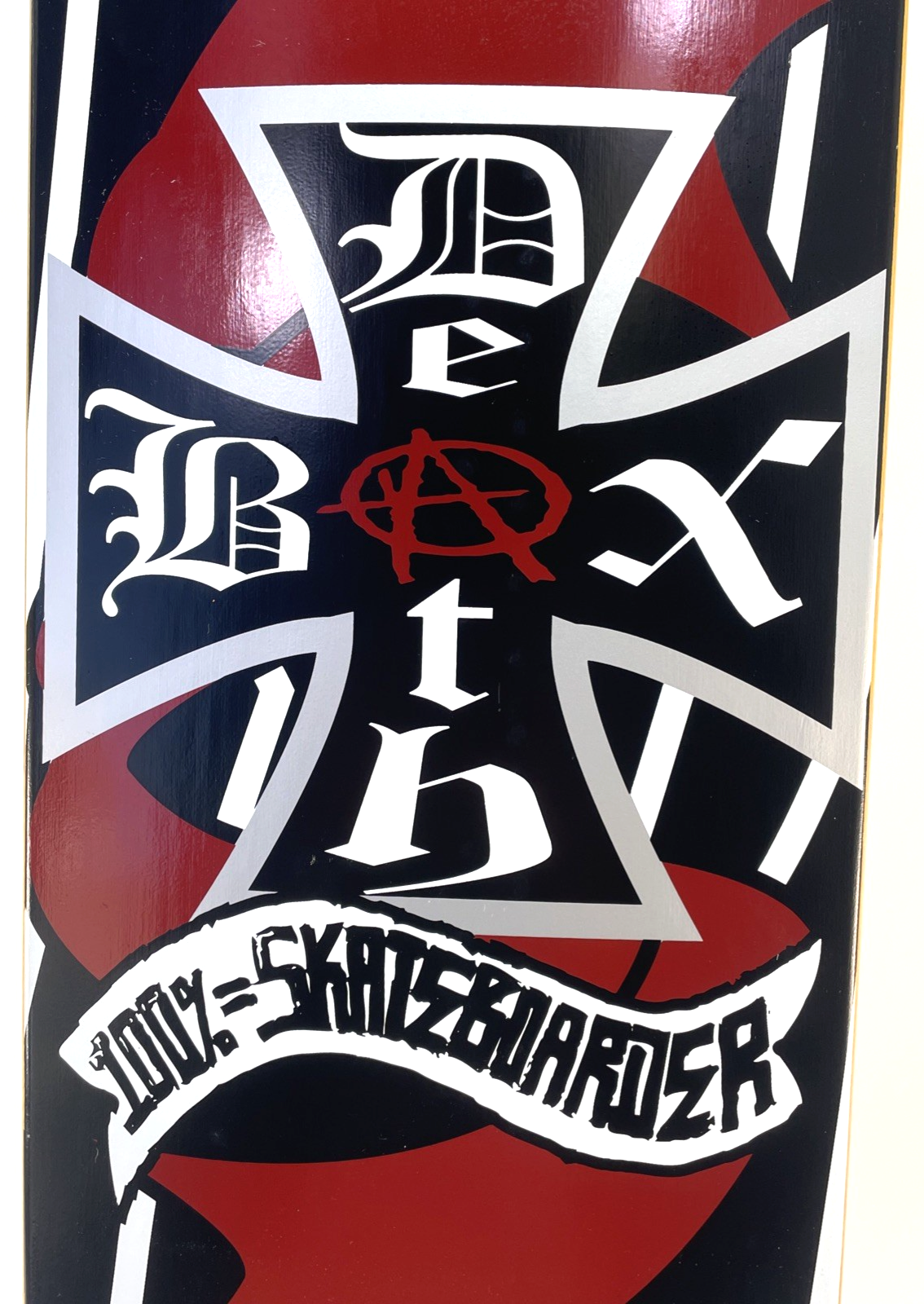 Death Box Skateboards Limited Edition 100% SKATEBOARDER Shaped Deck 32.5" x 9"
