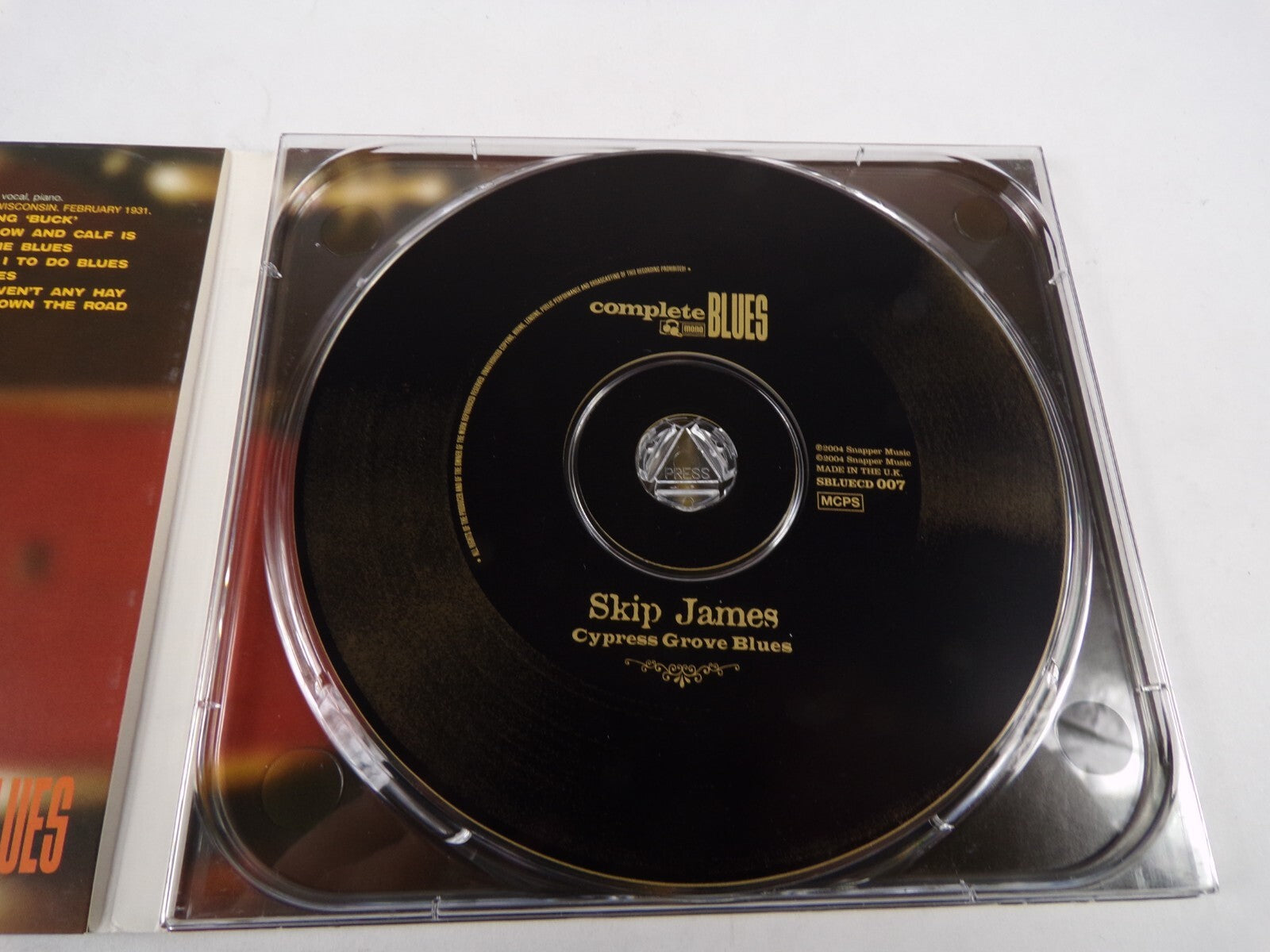 Skip James Cypress Grove Blues Devil Got My Woman I'm So Glad CD#34