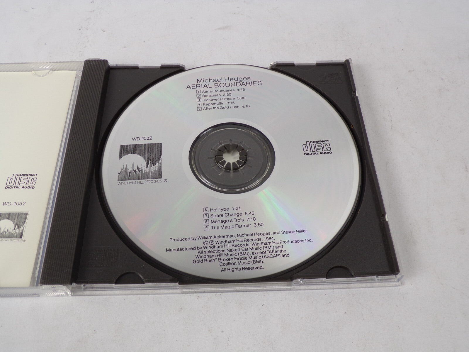 Michael Hedges Aerial Boundaries Aerial Boundaries Bensusan Rickover's DreaCD#41