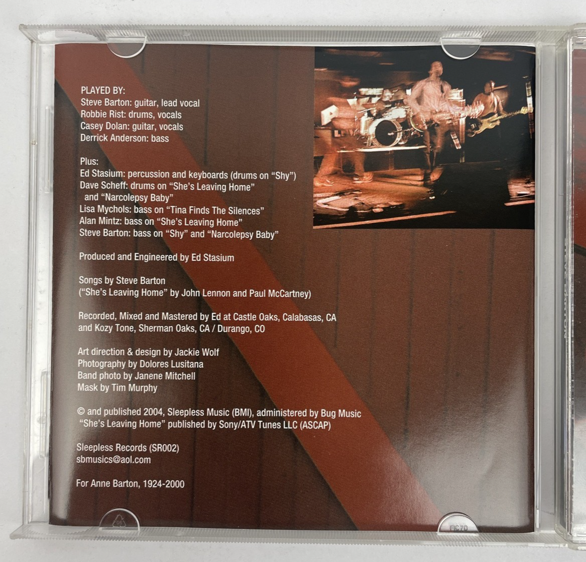 Steve Barton - Charm Offensive (Audio CD, Album)- 3720840949 - #2