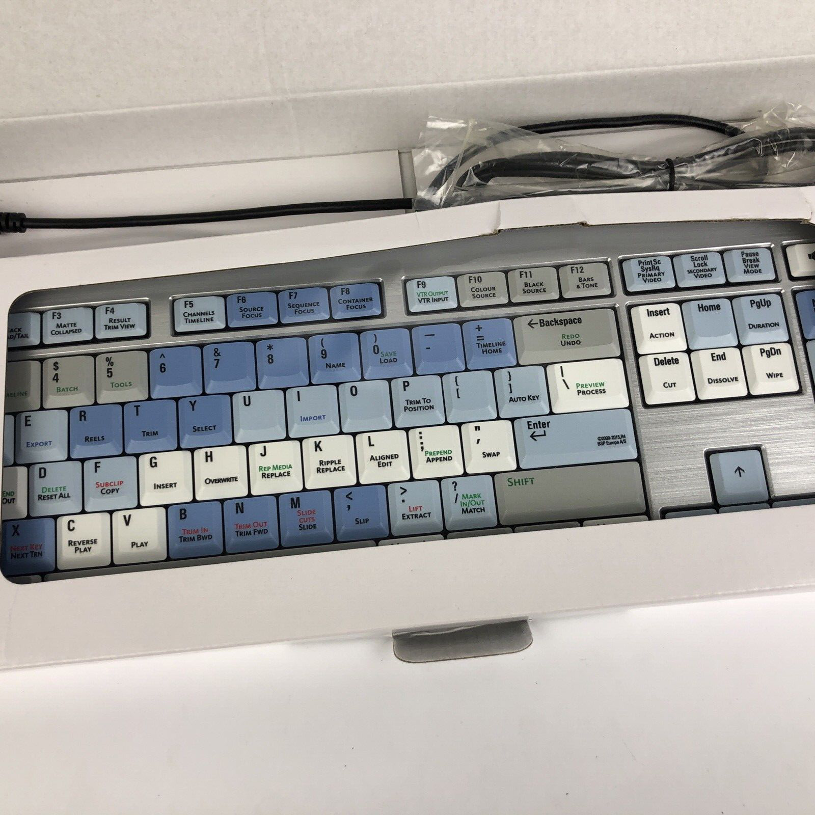LogicKeyboard Autodesk SMOKE American English Linux / PC Nero Slim Line Keyboard