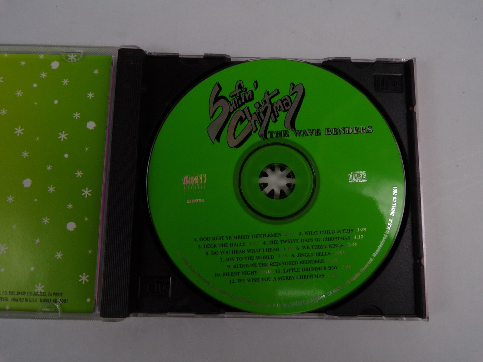 Surfin' Christmas Deck The Halls Jingle Bells Silent Night We Three KIngs CD#41