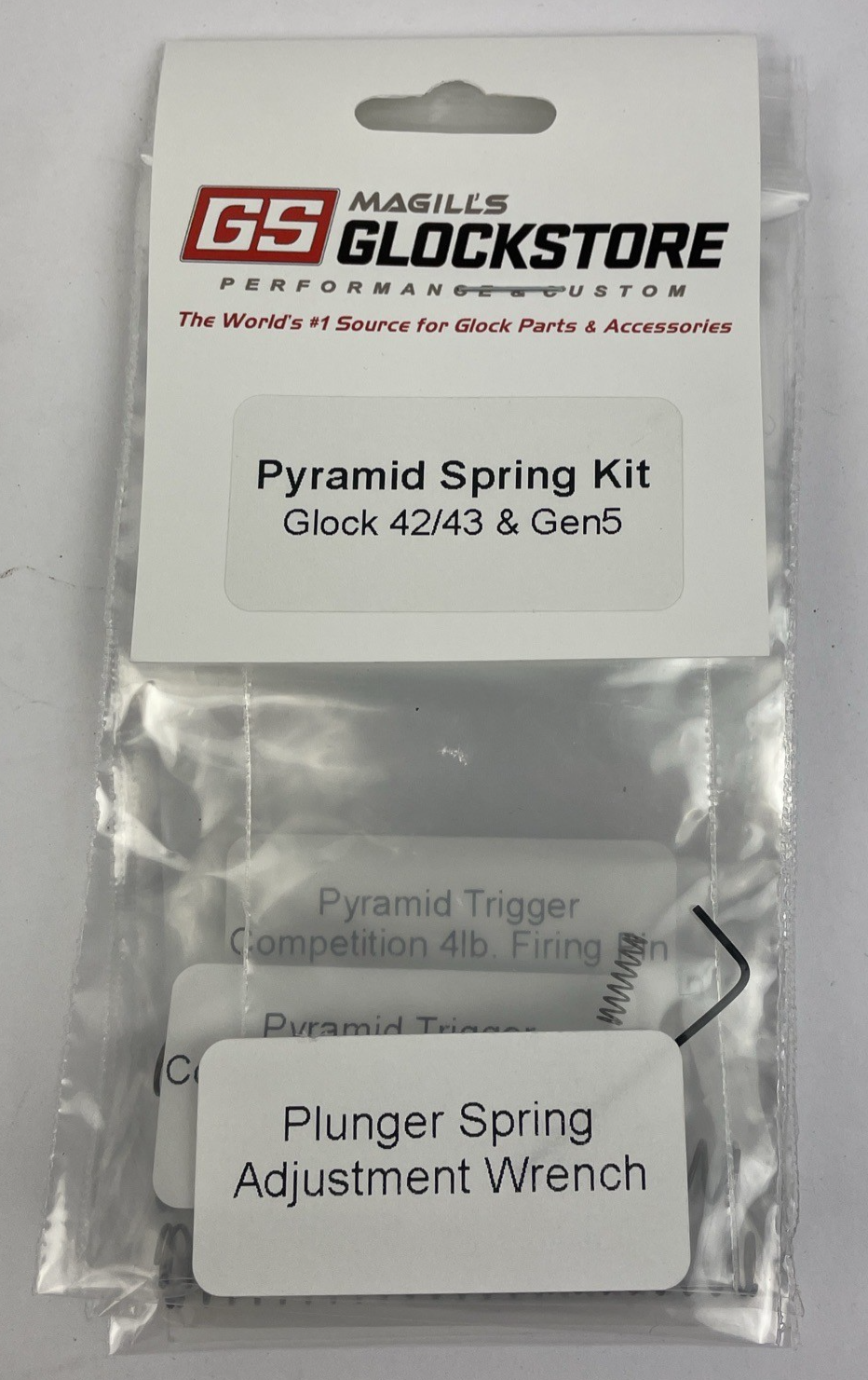 Magills GS Glockstore Performance Custom Pyramid Spring Kit Glock 42 / 43 Gen 5