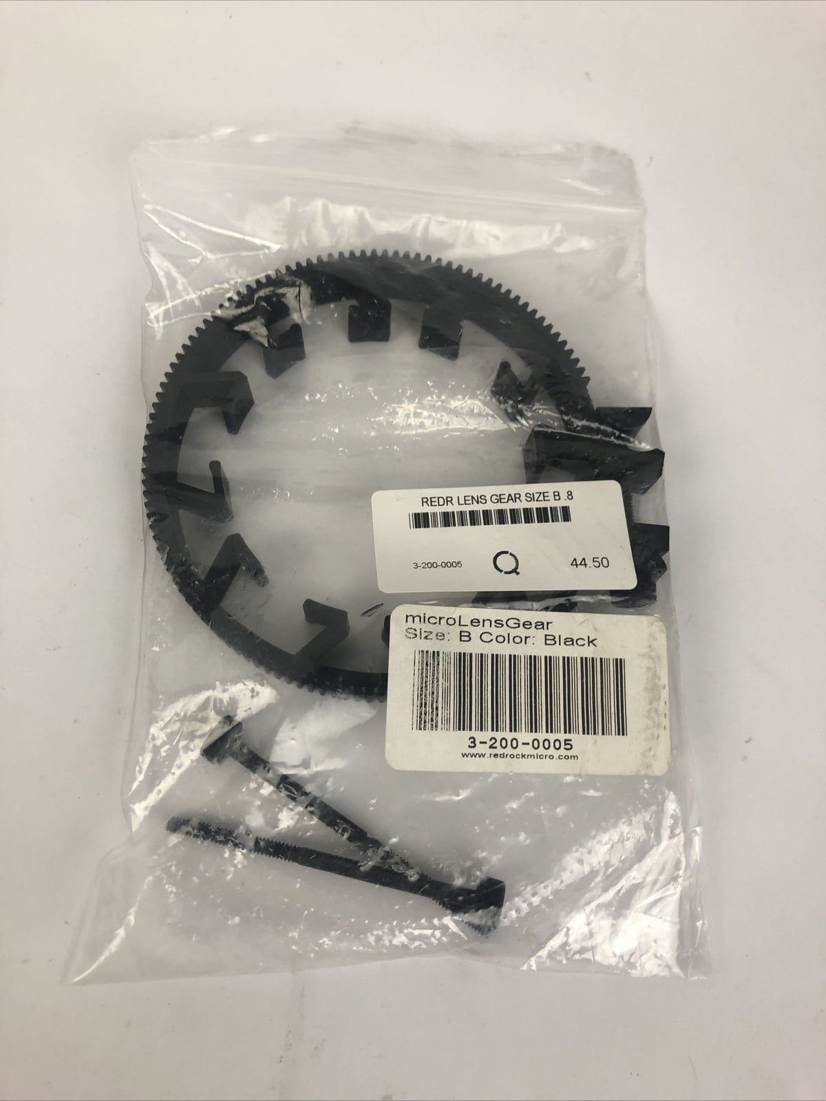 NOS FILMTOOLS REDROCK MICRO REDR LENS GEAR SIZE B .8 PITCH Black 3-200-0005