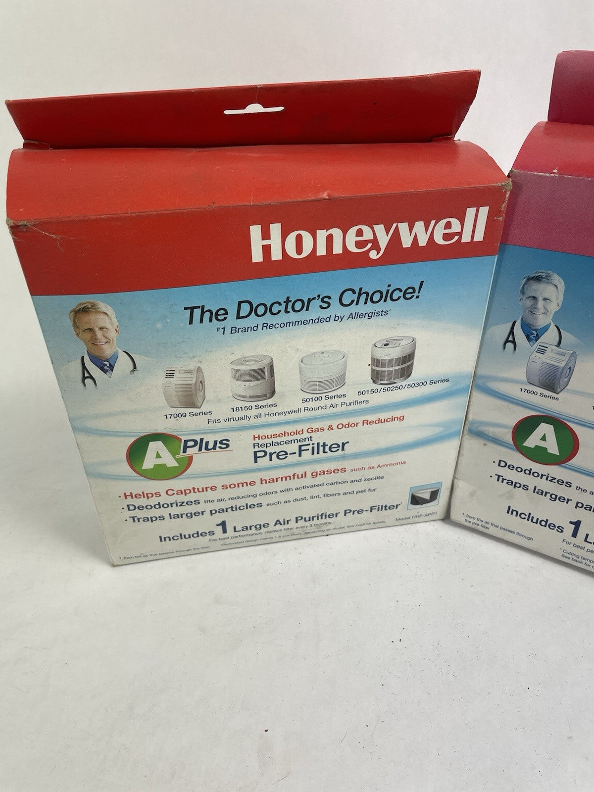 Lot of 2 : Honeywell Round Air Purifier HRF-APP1 Pre-Filter