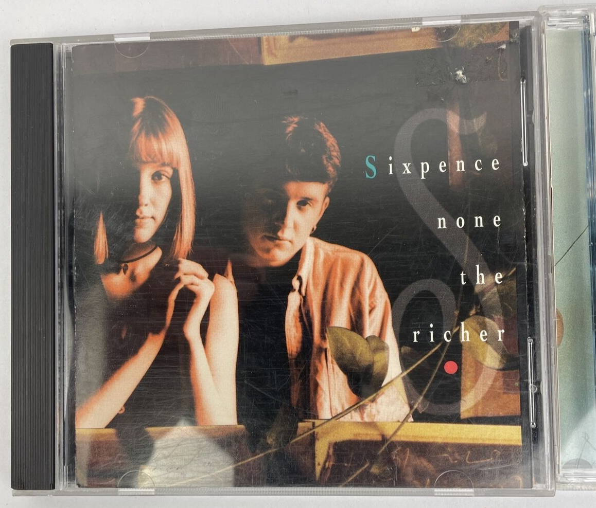 2 x SIXPENCE NONE THE RICHER CD - Devine Discontent + Fatherless and the Widow S