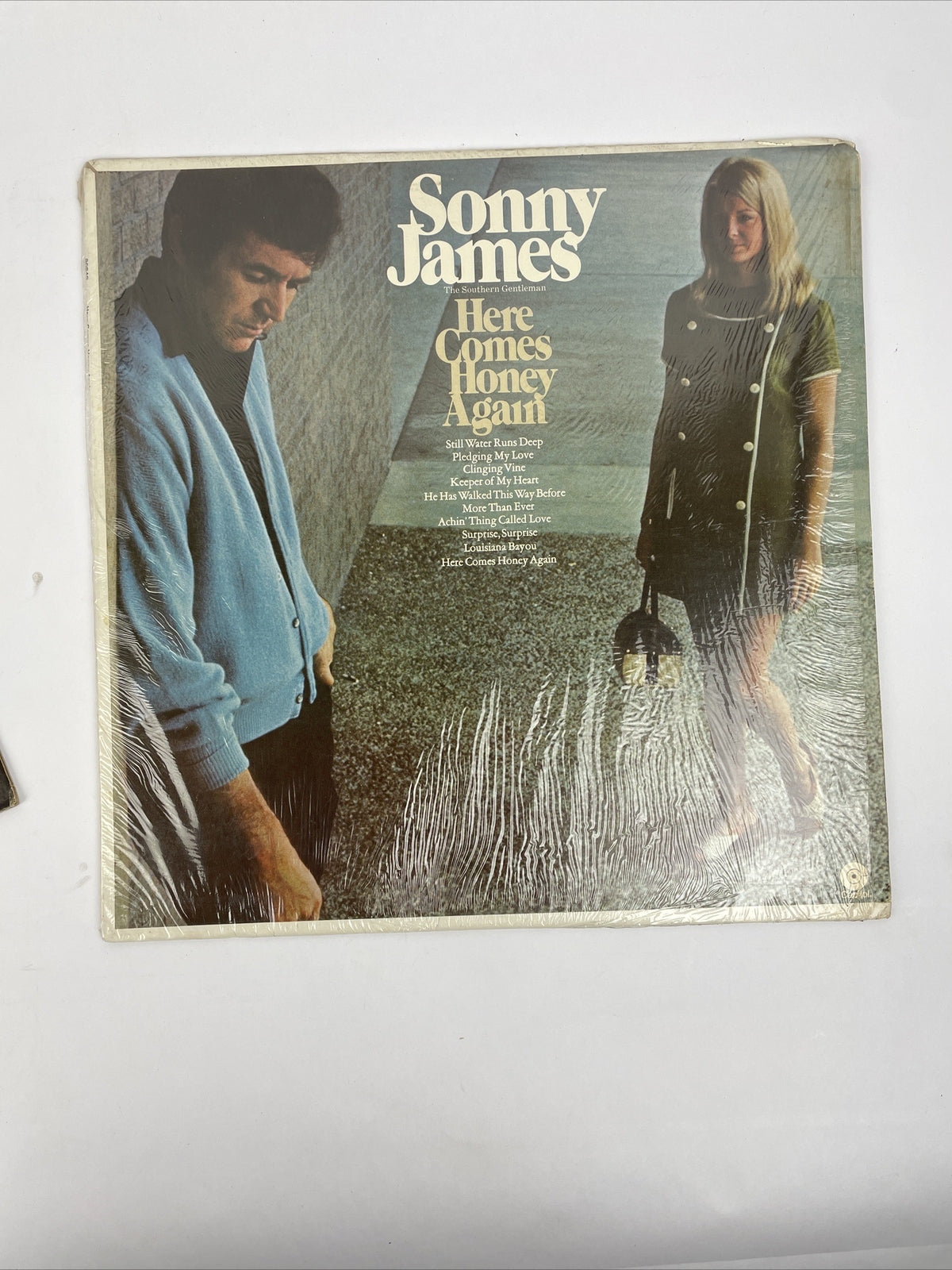 2 x Sonny James If She Just Helps Me Get Over You - Here Comes Honey LP's Vinyl