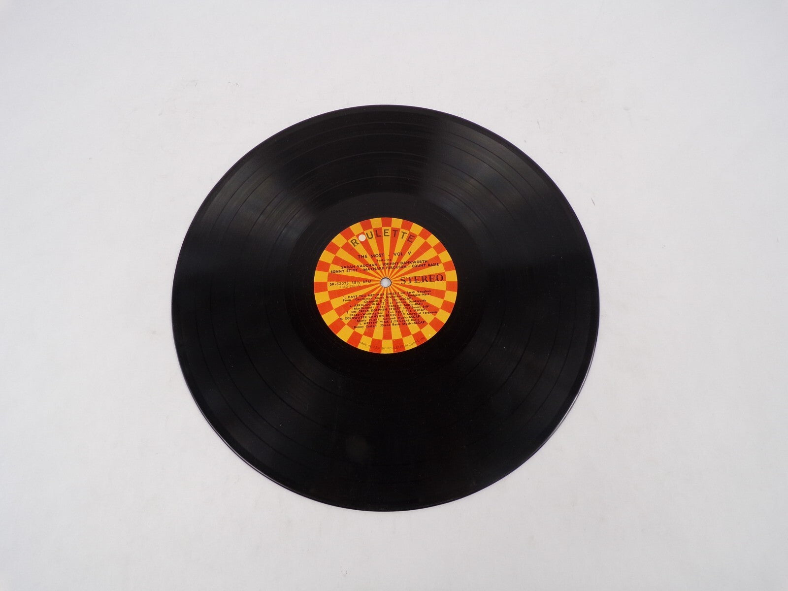 Roulette The Most Vol.1 African Waltz Meetin' Time Vinyl Record