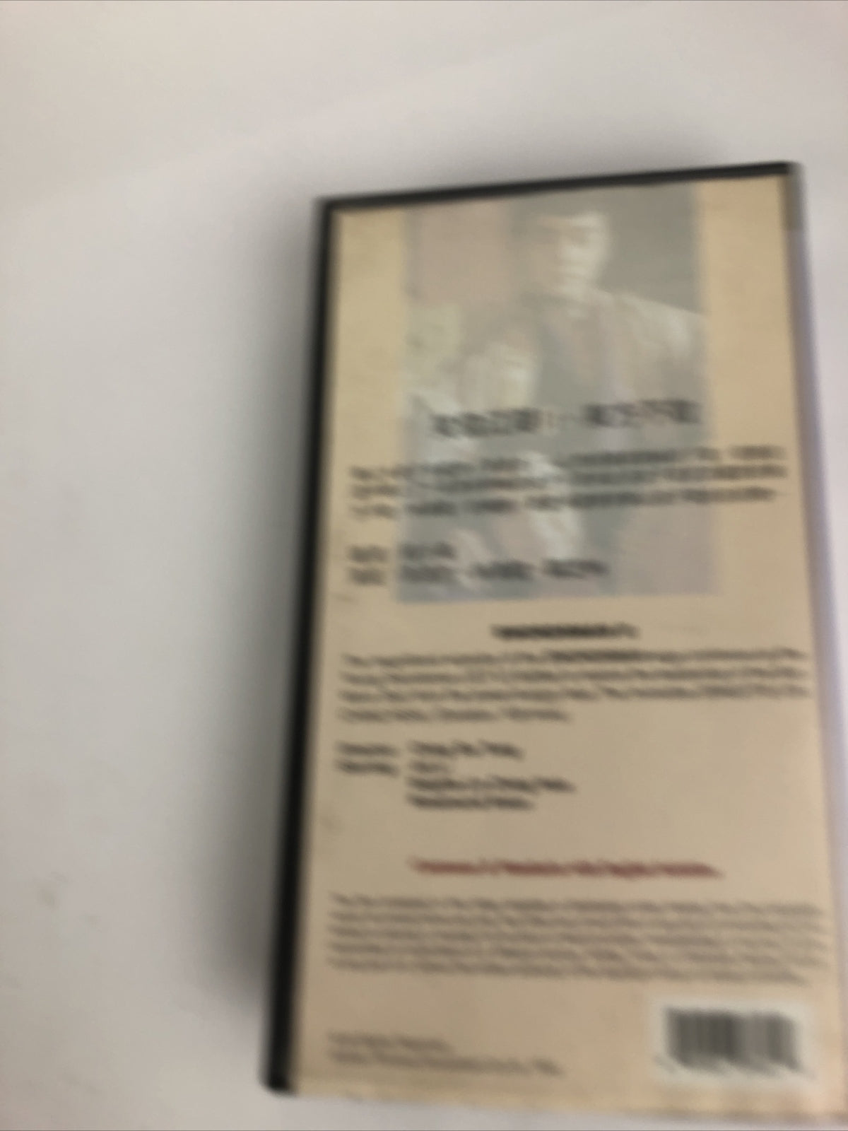 Jet Li Swordsman II 1992 Tai Seng VHS OOP Rare Hong Kong Ching Sui Tung Jet Li