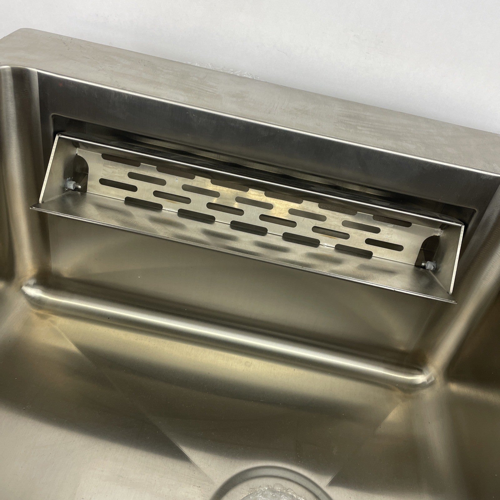 Julien Stainless steel sink w Interior Tilting Door - JUL SS03144 OD 19.5" x 20"