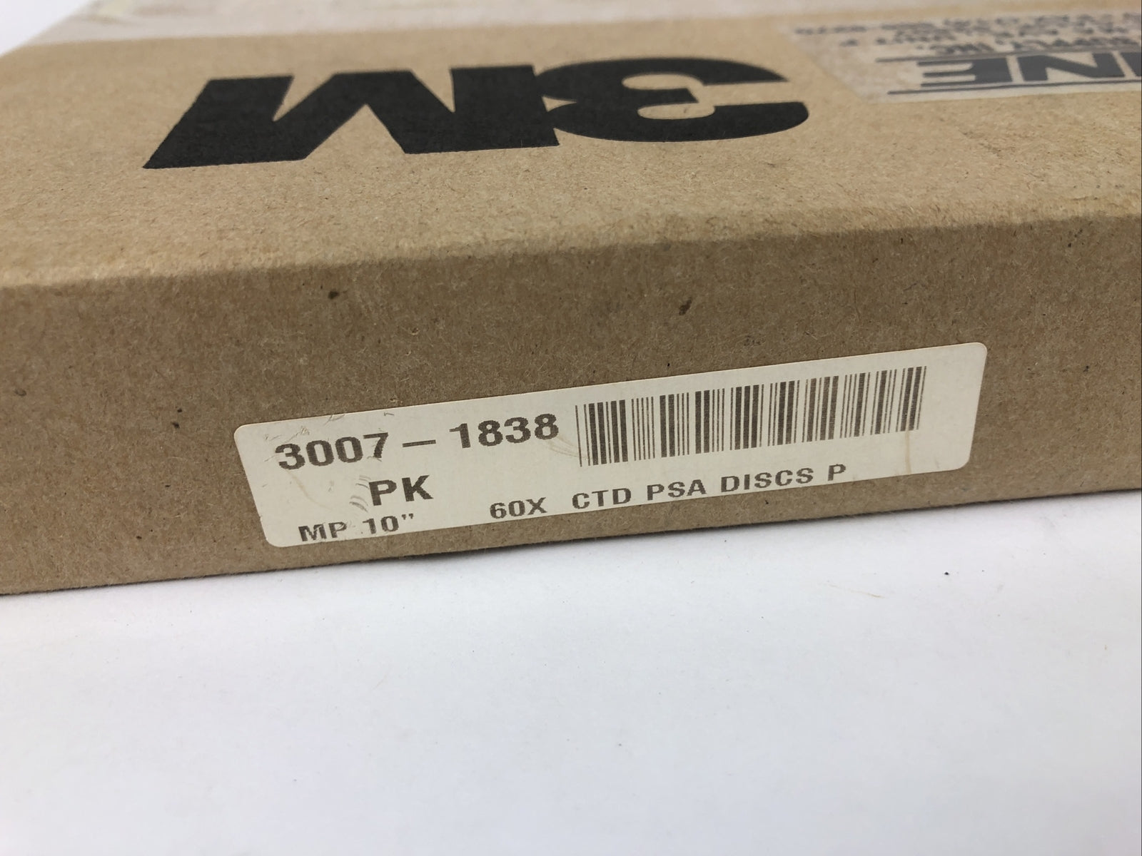 3M™ PSA Cloth Disc 248D, 60 X-weight, 10 in x NH, Die 1000C, 12 per case