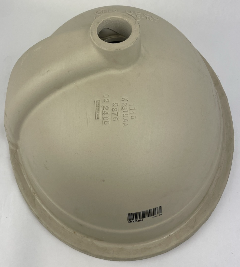 Kohler K-2319AA Bancroft glossy white oval undermount bathroom basin sink