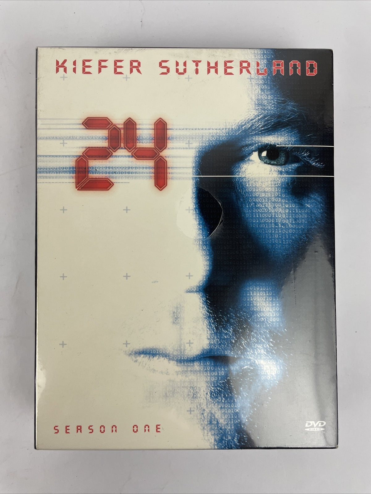 24: Complete First Season 1 (DVD, 2009, 6-Disc Set) Keifer Sutherland TV Series
