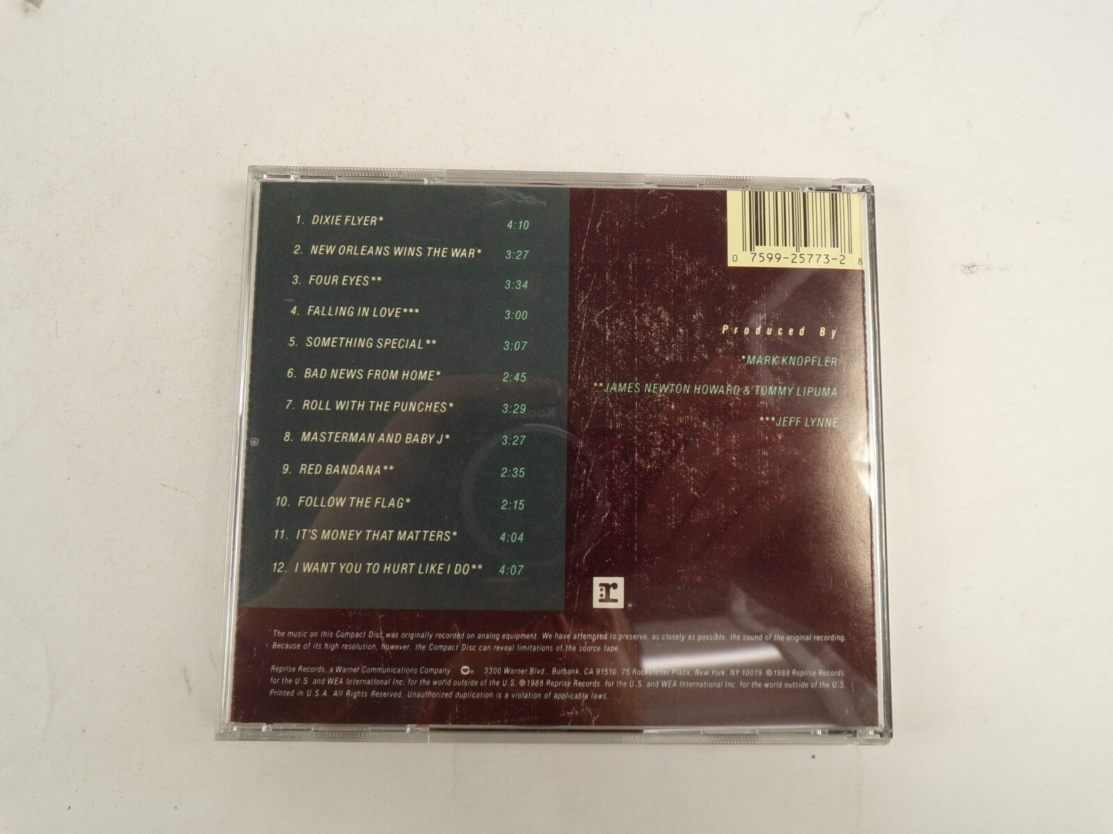 Randay Newman Land Of Dreams Dixie Flyer Four Eyes Red Bandana CD#48