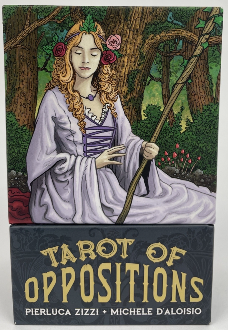 Tarot Of Oppositions Tarot Deck w Guidebook By Pierluca Zizzi Michele D'aloisio