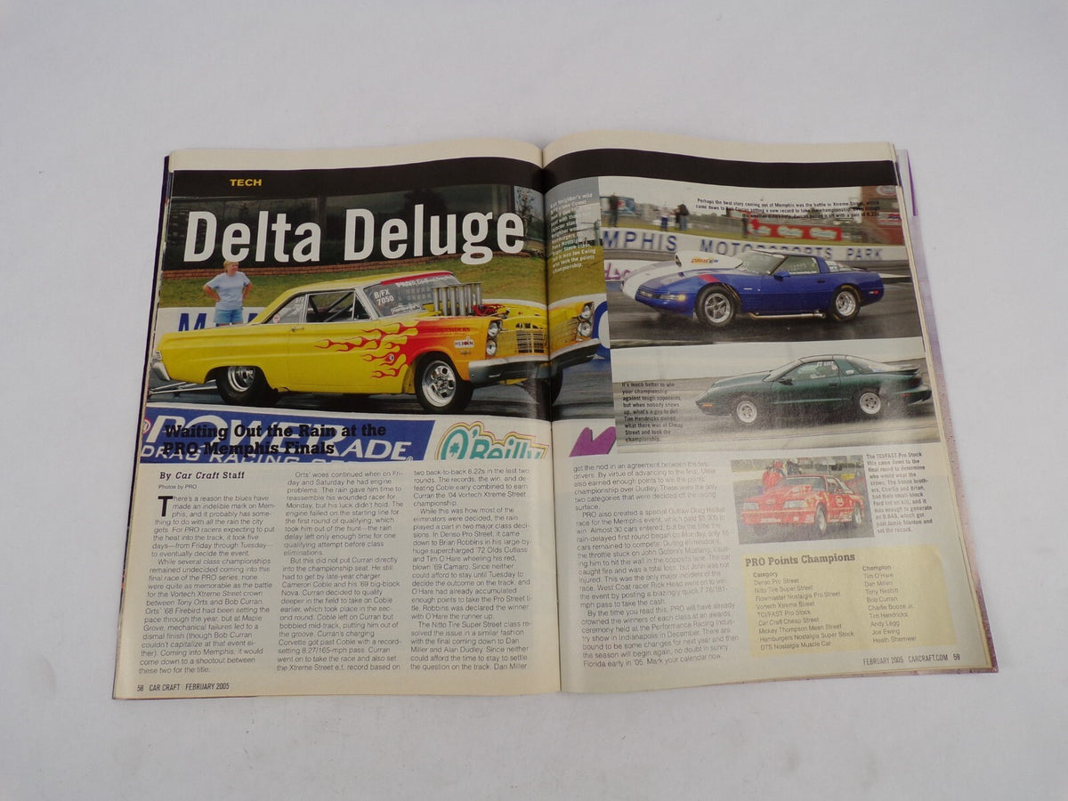 February 2005 Car Craft Extreme Machines! Life With A 10-Sec. Daily Driver 711HP