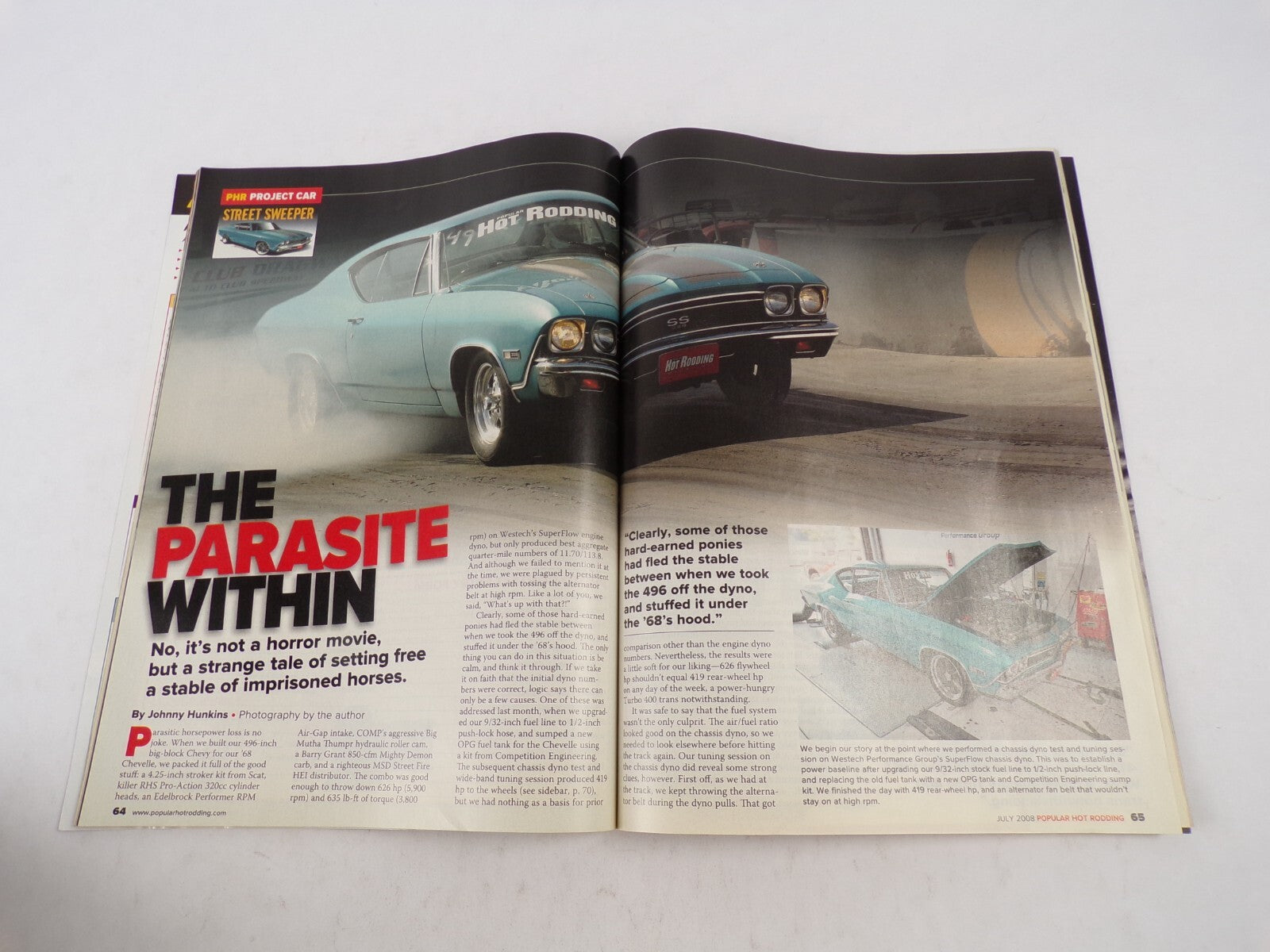 July 2008 Hot Rodding Magazine Build Your First Engine! Budget GTO! Built For
