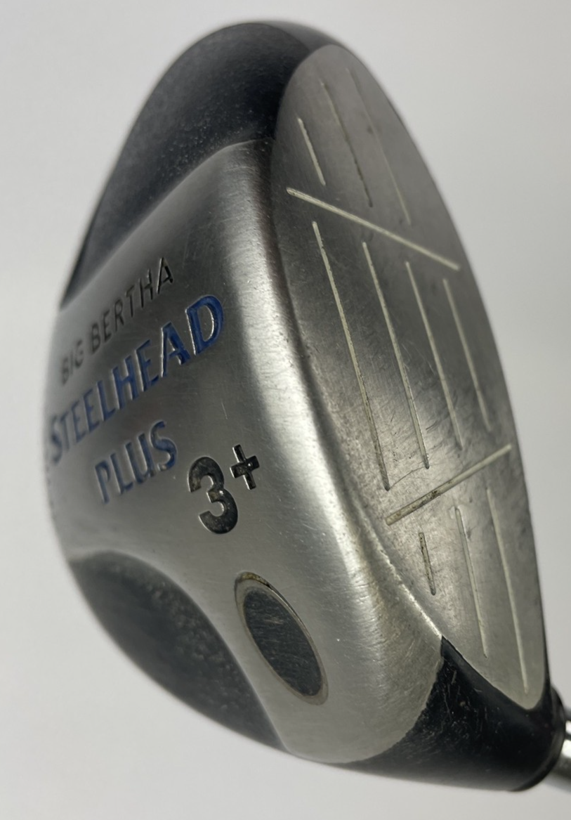 Callaway Steelhead Plus 3 plus 3 wood right hand steel shaft fairway club