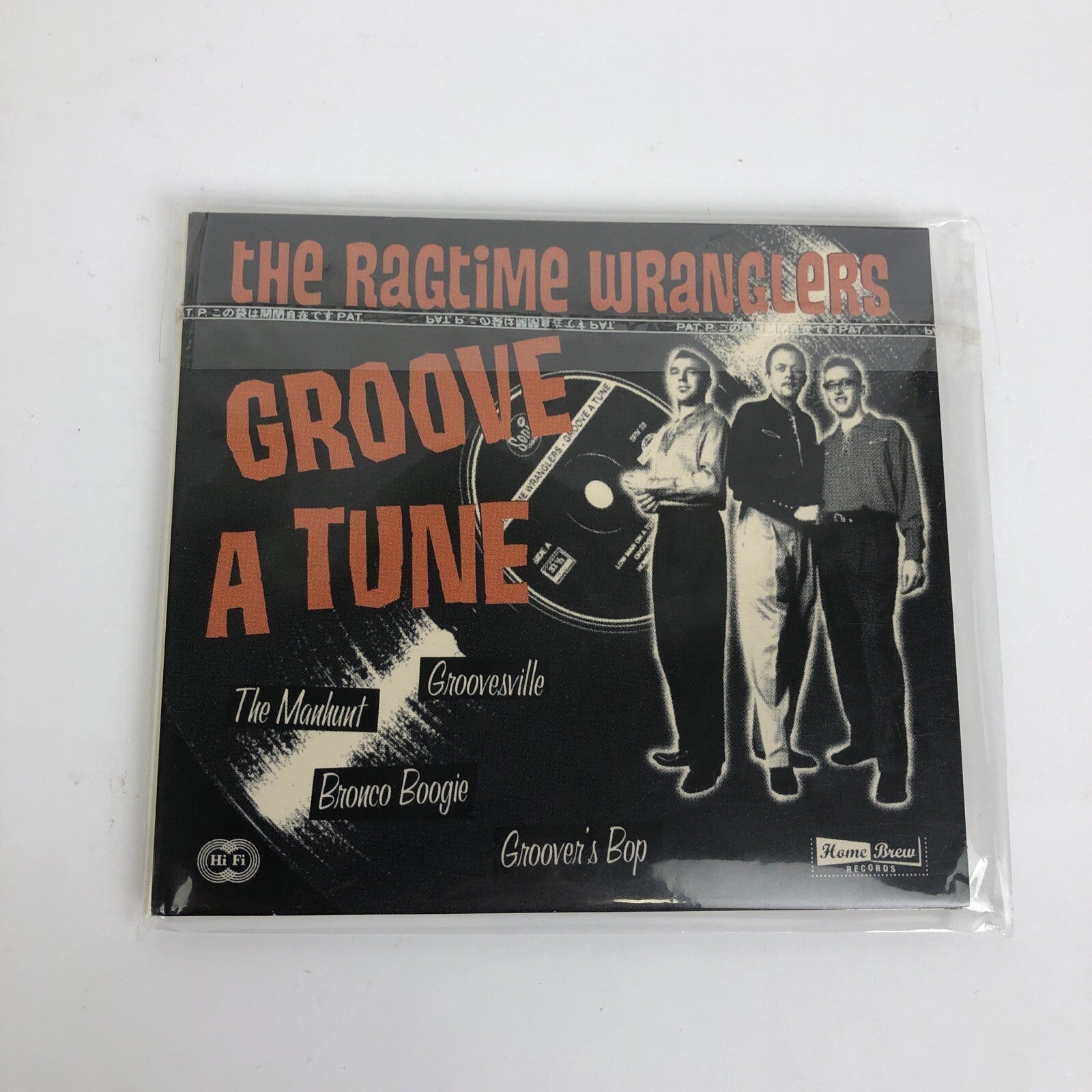 the Ragtime Wranglers - Groove a Tune - HiFi - Home Brew Records  Groover's #9