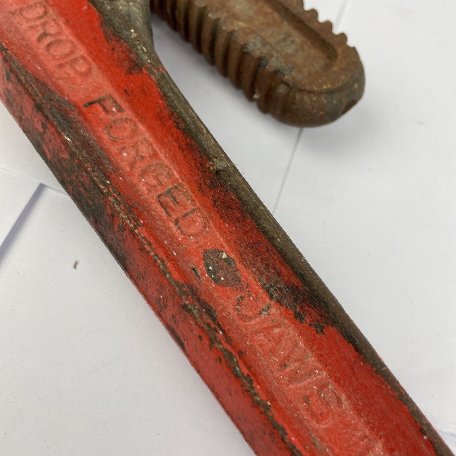 Heavy Duty Drop Forged Jaws Pipe Wrench Tool 18" - Taiwan