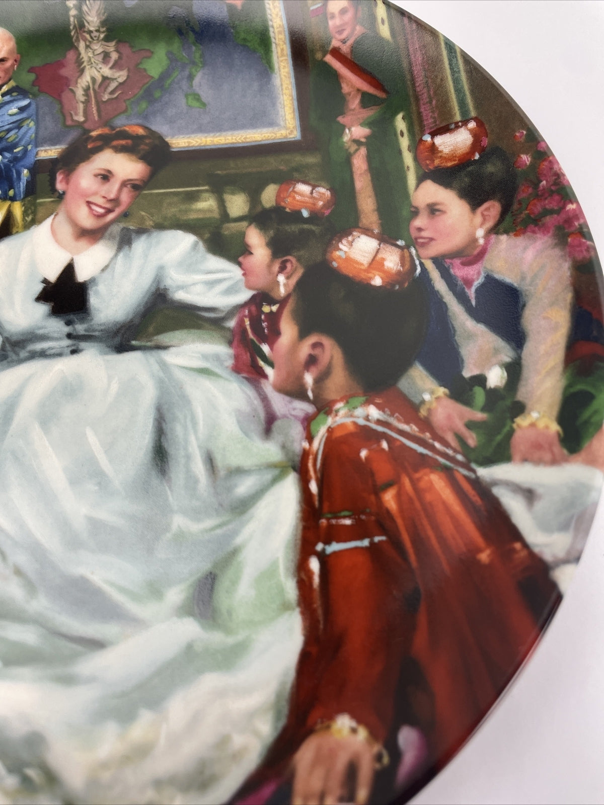 Collector Dish Plate " GETTING TO KNOW YOU"- BY W. CHAMBER THE KING AND I SERIES