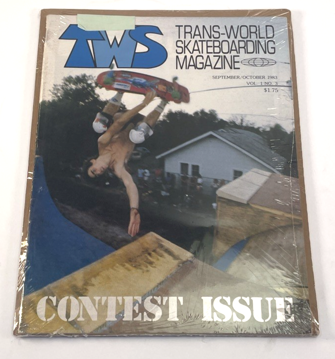 1983 Trans-World Skateboarding Magazine Third Issue Vol 1 No 3 Lance Mountain
