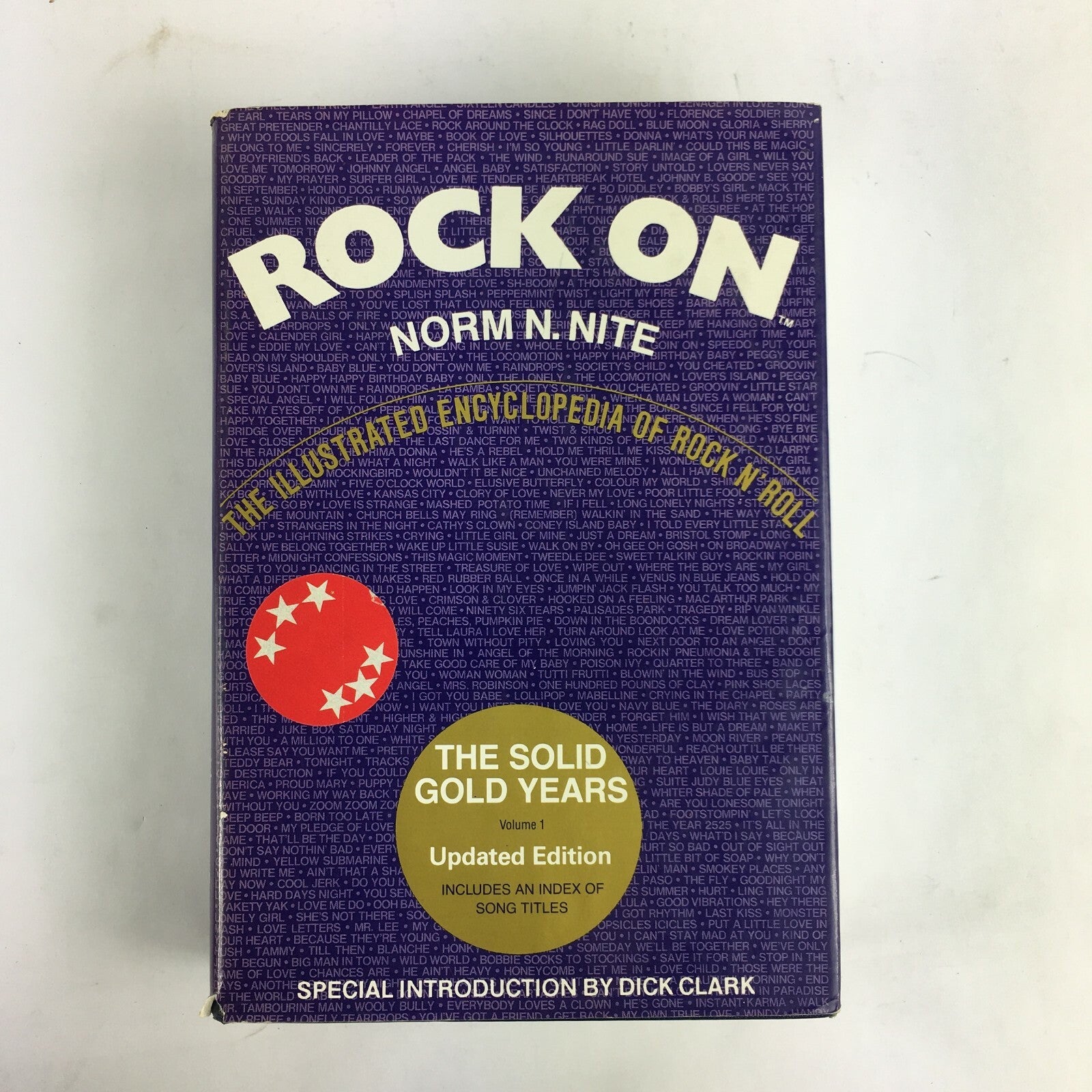Rock On Norm N.Nite The illustrated Encyclopedia of Rock N' Roll The Solid Gold.