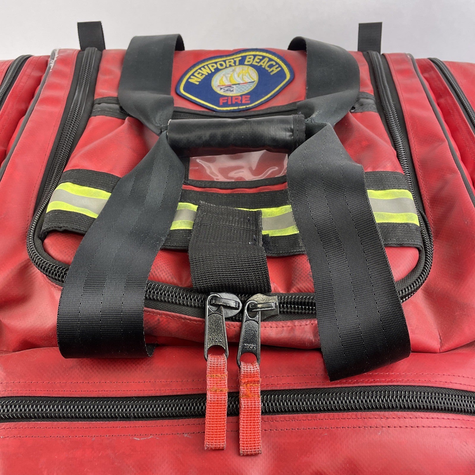 FIREFIGHTER Paramedic Equipment Padded Duffel Bag NEWPORT BEACH FIRE DEPARTMENT