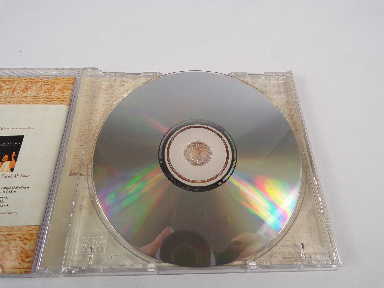 Ecstasy Nusrat Fateh Ali Khan Allah Hu Allah Hu Allah Hu Man Kun To MaulA CD#60