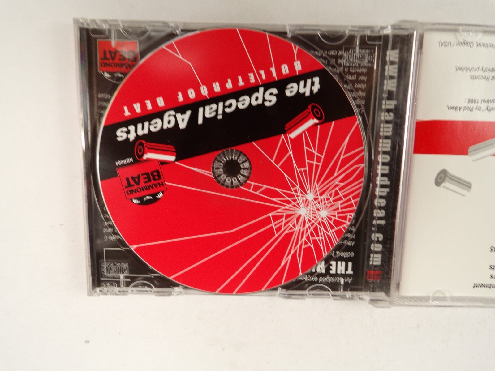 The Special Agents Bulletproof Beat Our Man On Mars Shuffy The Tingler CD#44
