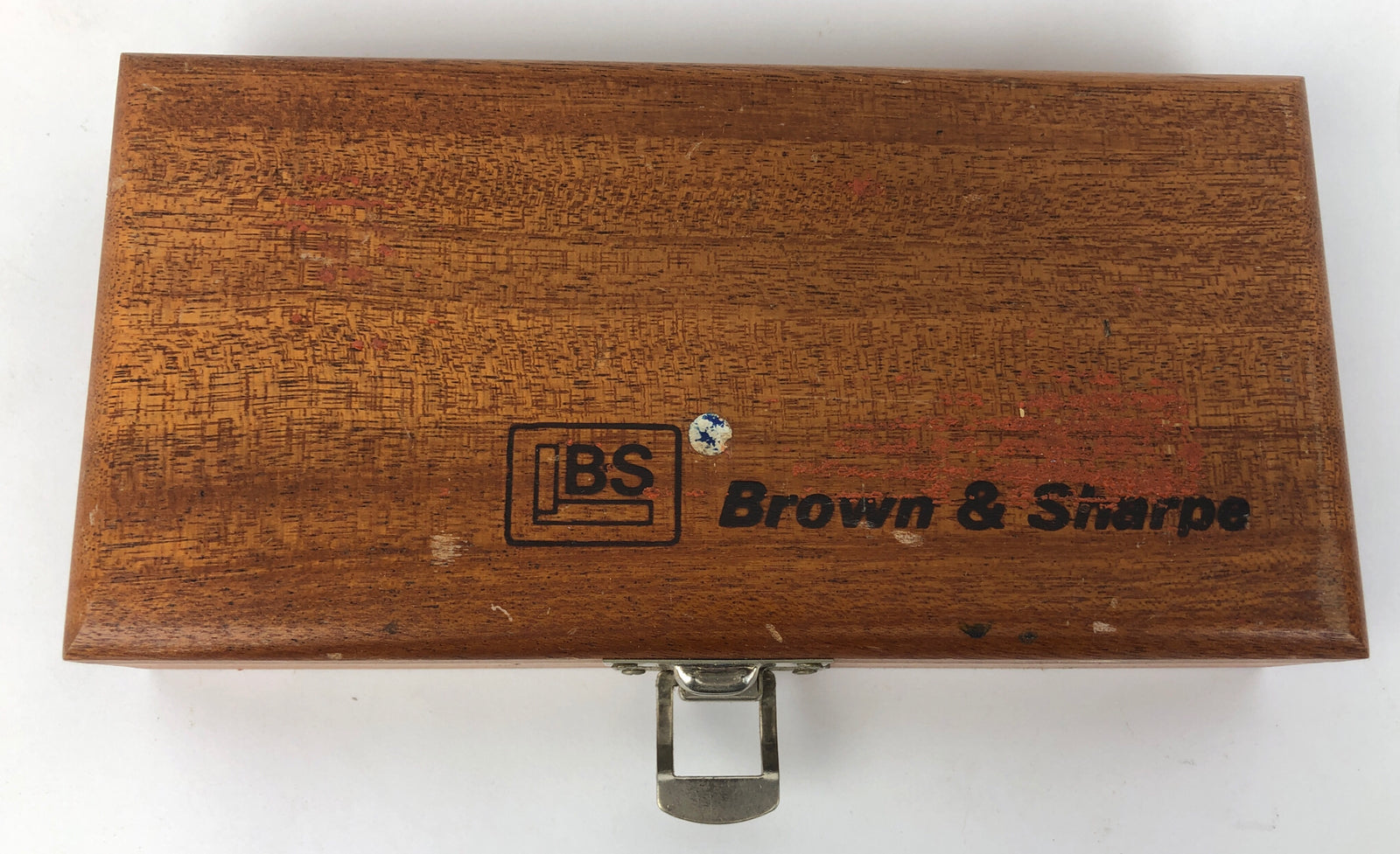 Vintage BROWN & SHARP OUTSIDE MICROMETER 1"-2", RESOLUTION .0001" w Wood case