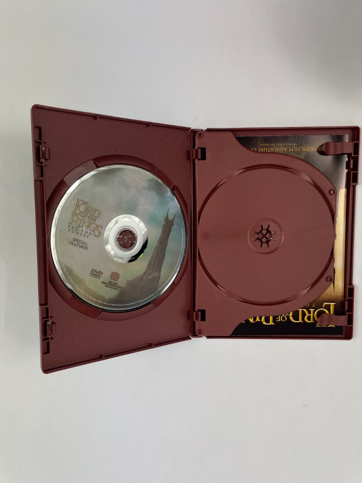 The Lord Of The Rings The Two Towers The Supreme Fim Adventure Of Our DVD Movie