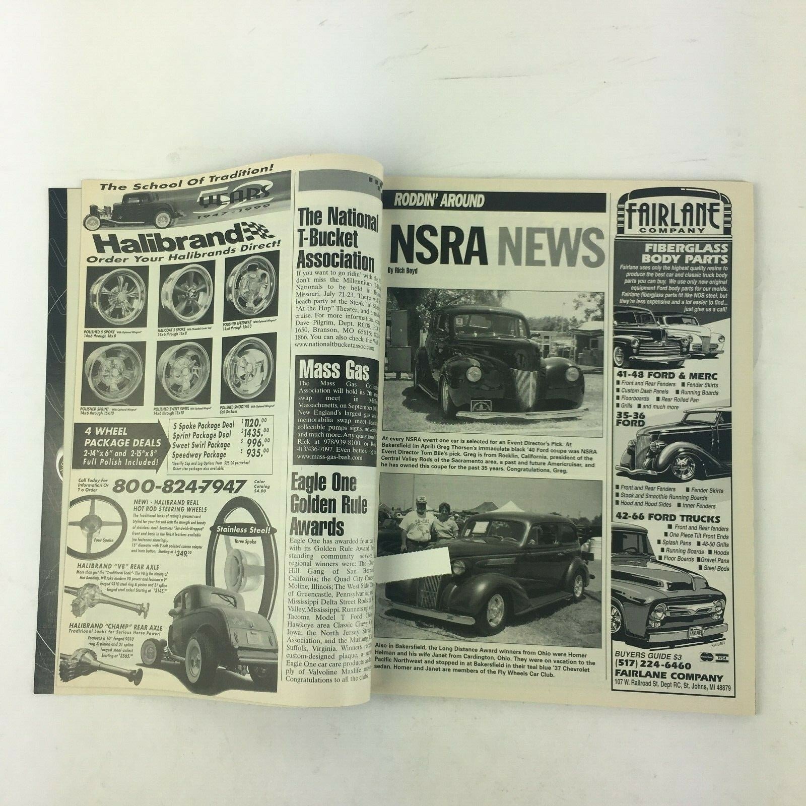 August 2000 Rod & Custom Magazine The New Look in Billet G Ultra-Tech Dream Rods