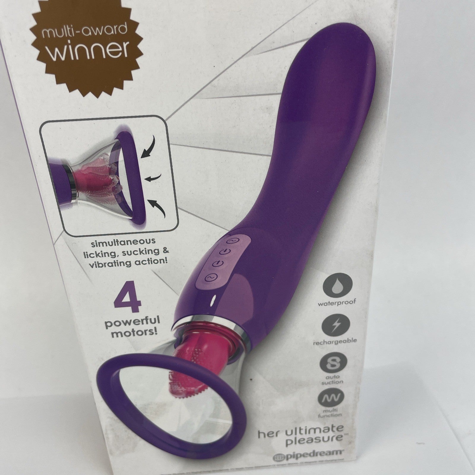 Fantasy For Her Silicone Clit Stimulator Sucking And Vibrating * Award Winner