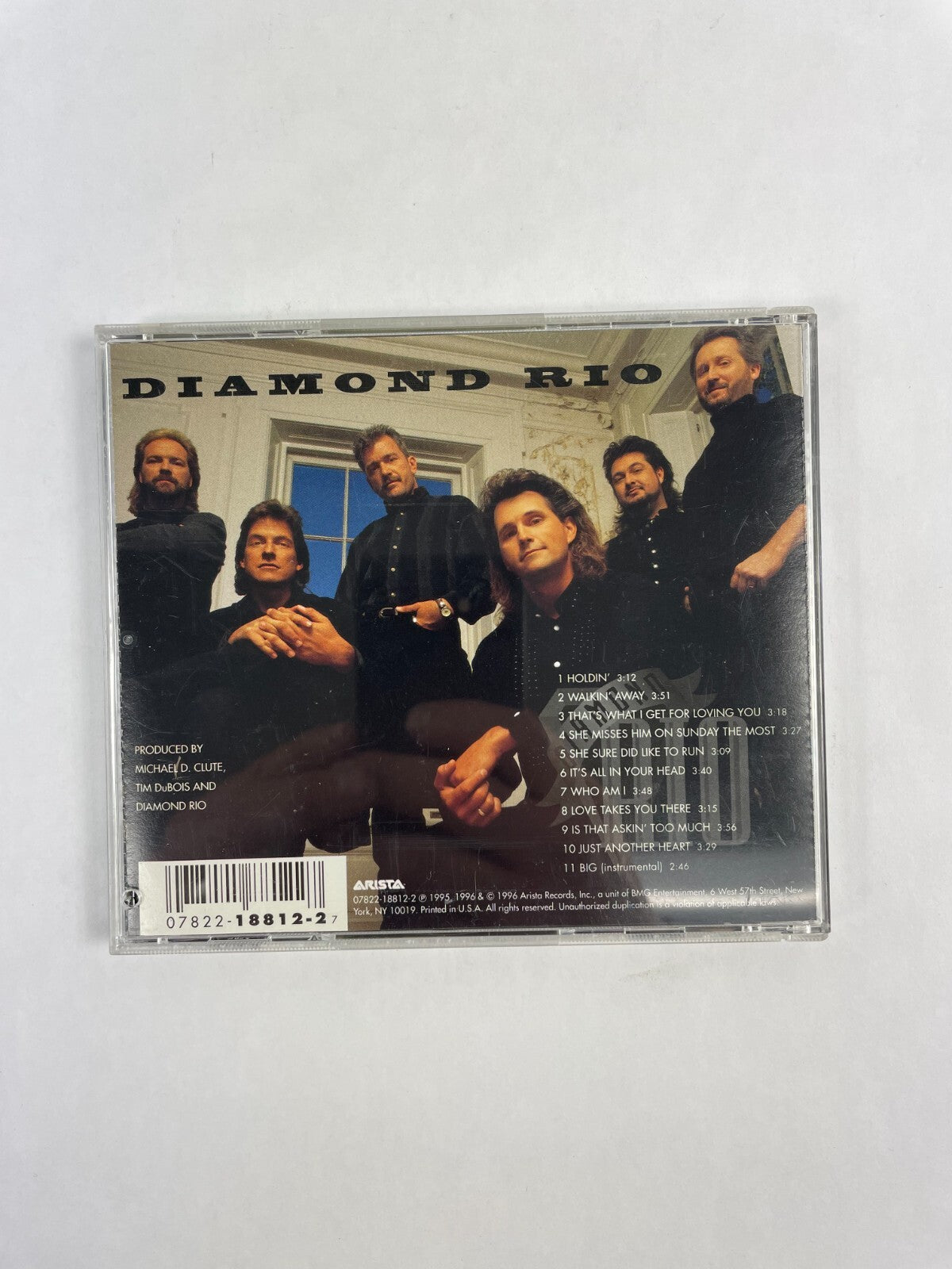 Four Diamond Rio Holdin' Walkin' Away Who Am I Big Just Another Heart CD#72