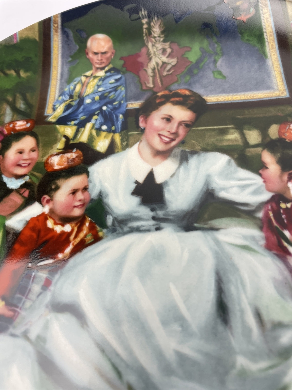 Collector Dish Plate " GETTING TO KNOW YOU"- BY W. CHAMBER THE KING AND I SERIES